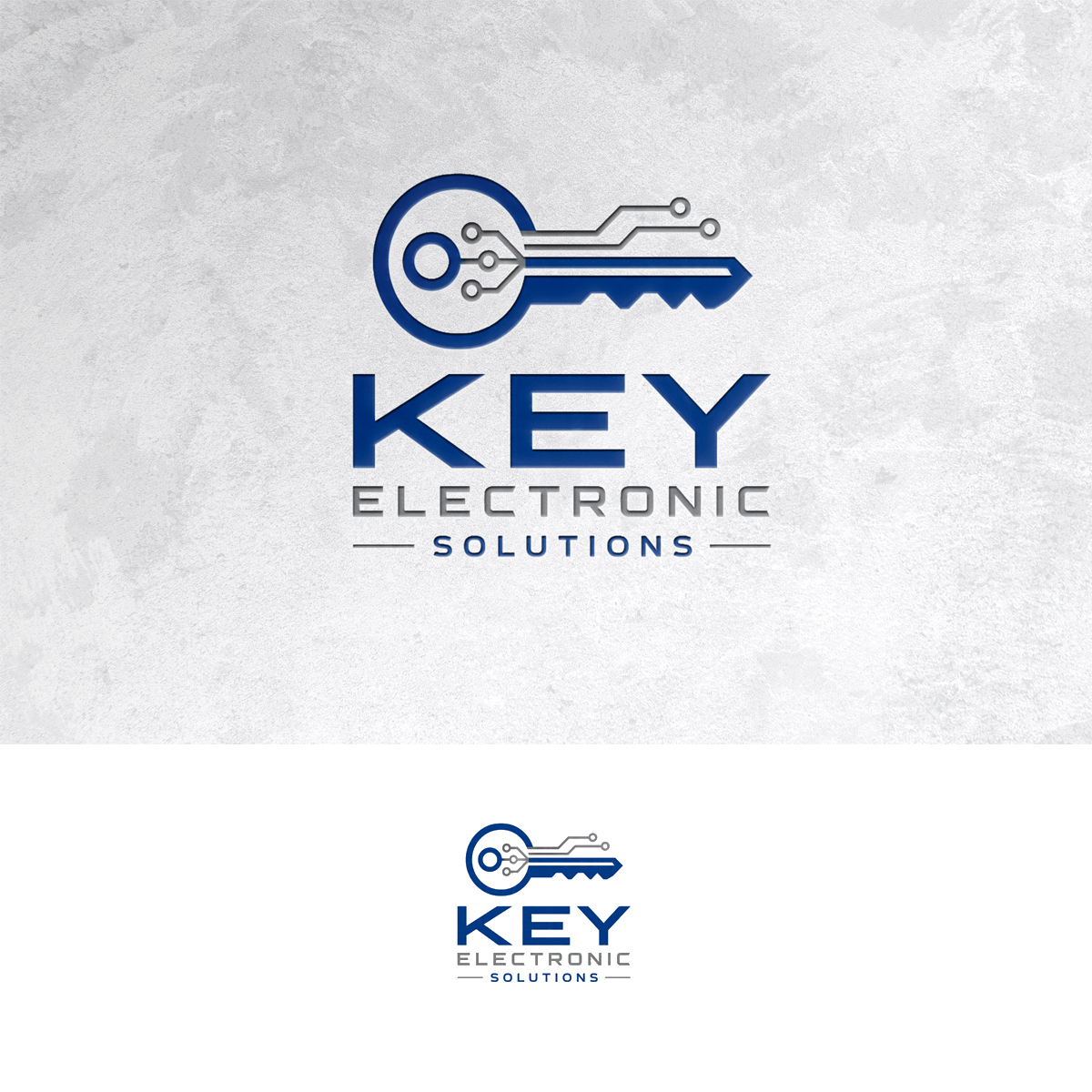 Logo Design by Sain G for Key Electronic Solutions, LLC | Design #37518001