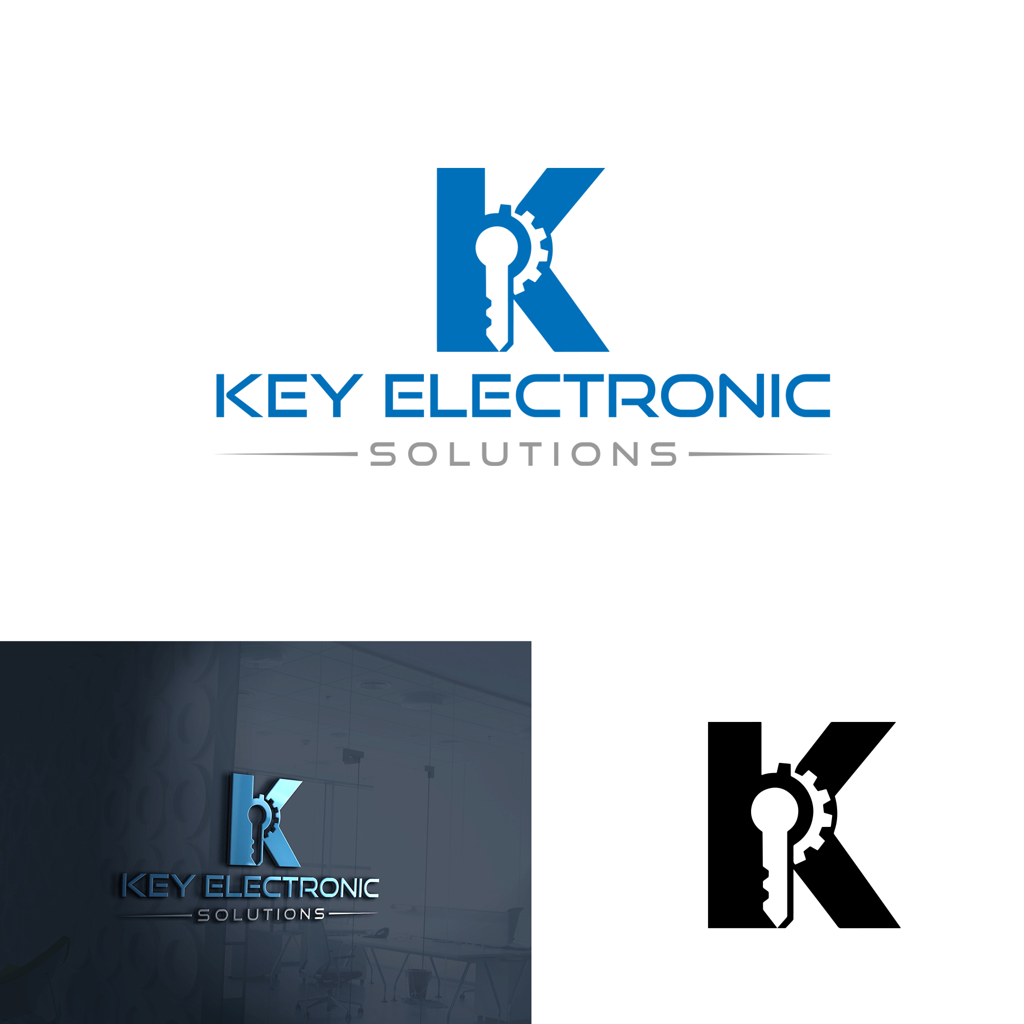 Logo Design by Veni  Studio for Key Electronic Solutions, LLC | Design #37522509