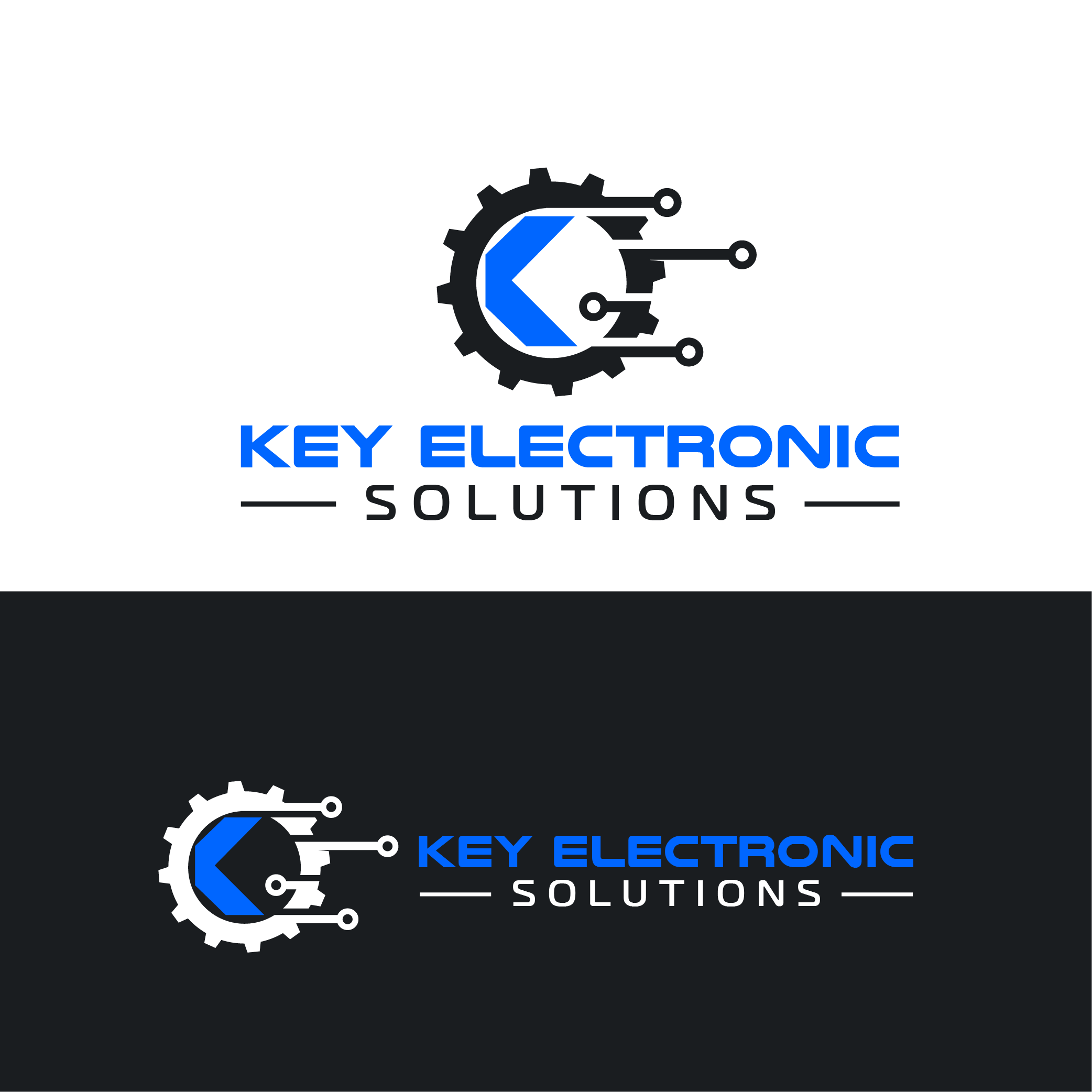 Logo Design by megamen for Key Electronic Solutions, LLC | Design #37517813