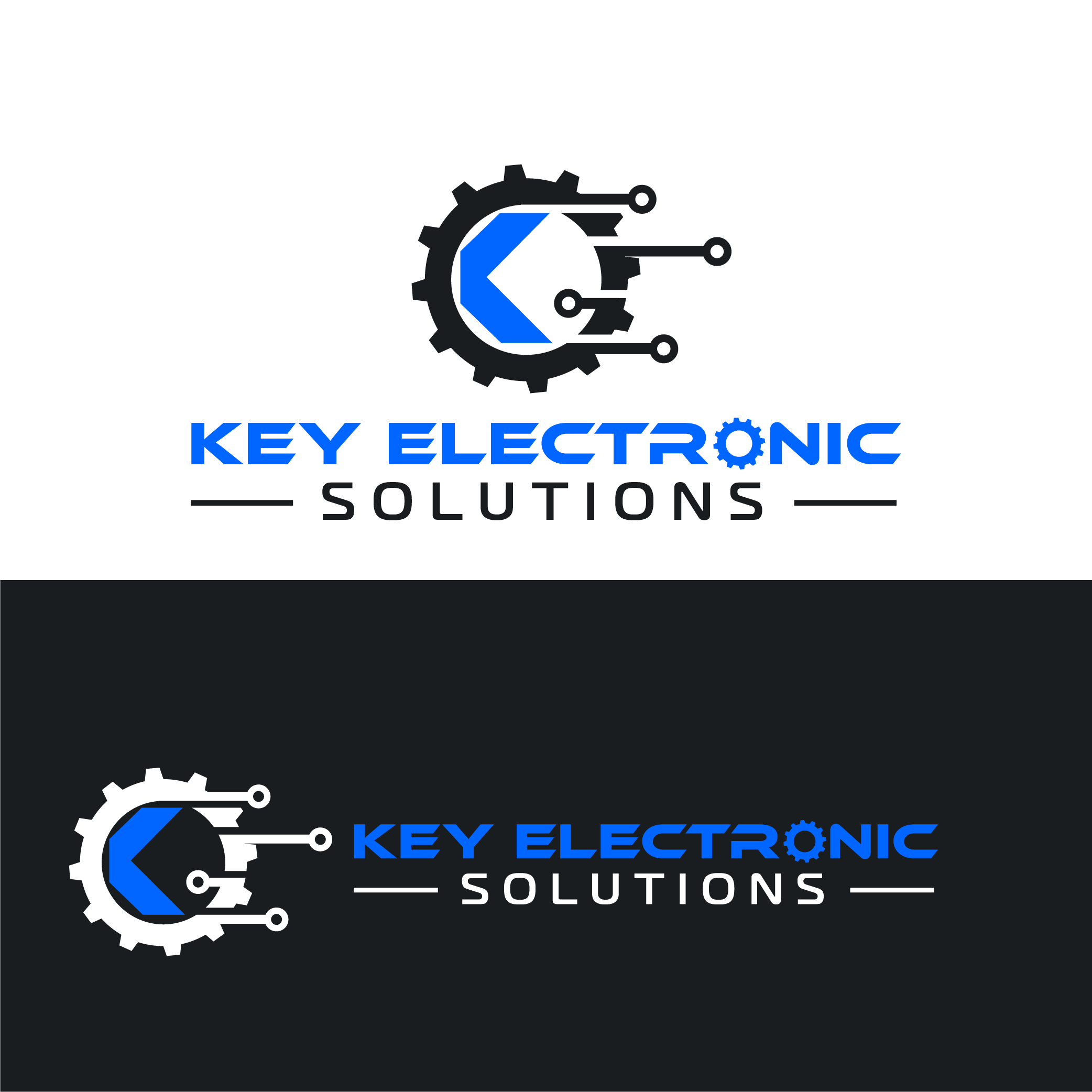 Logo Design by megamen for Key Electronic Solutions, LLC | Design #37517836