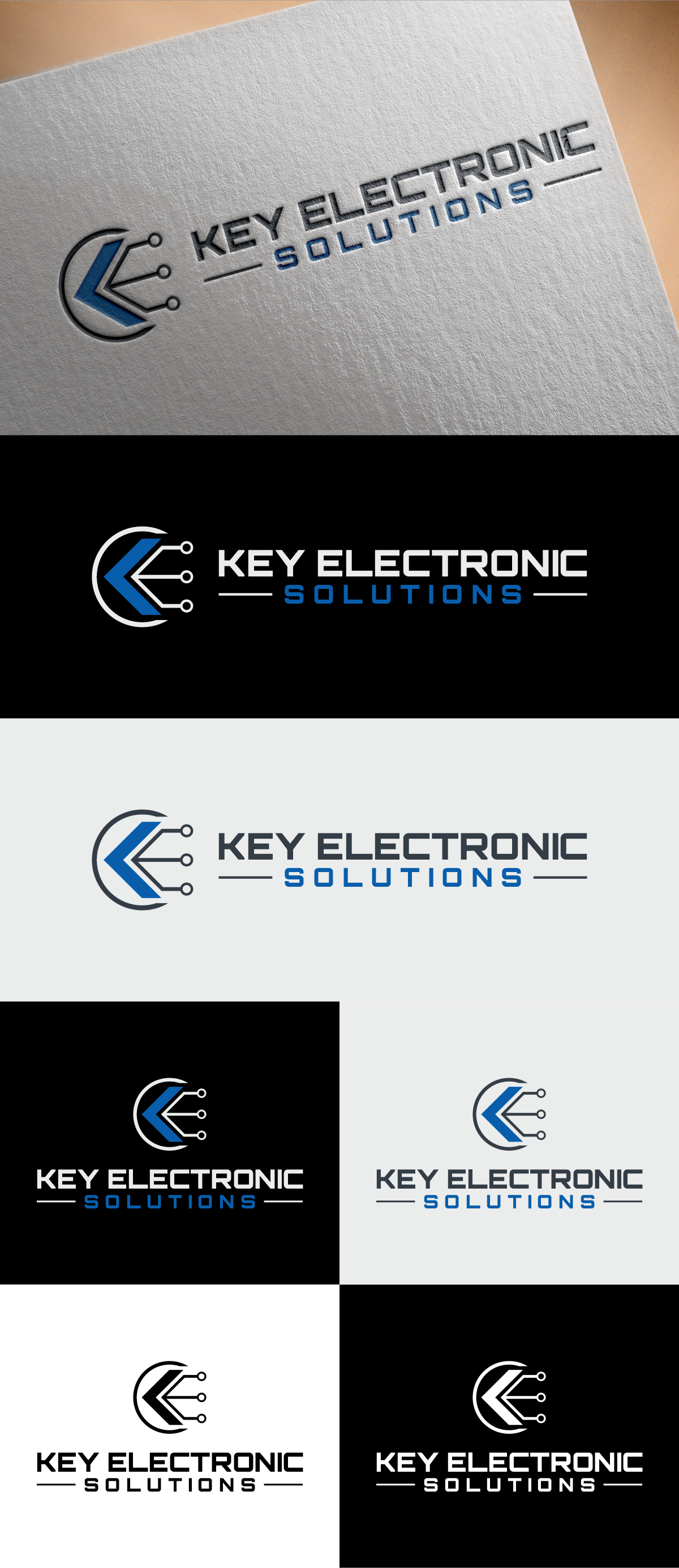 Logo Design by S.S. Mulla for Key Electronic Solutions, LLC | Design #37513244