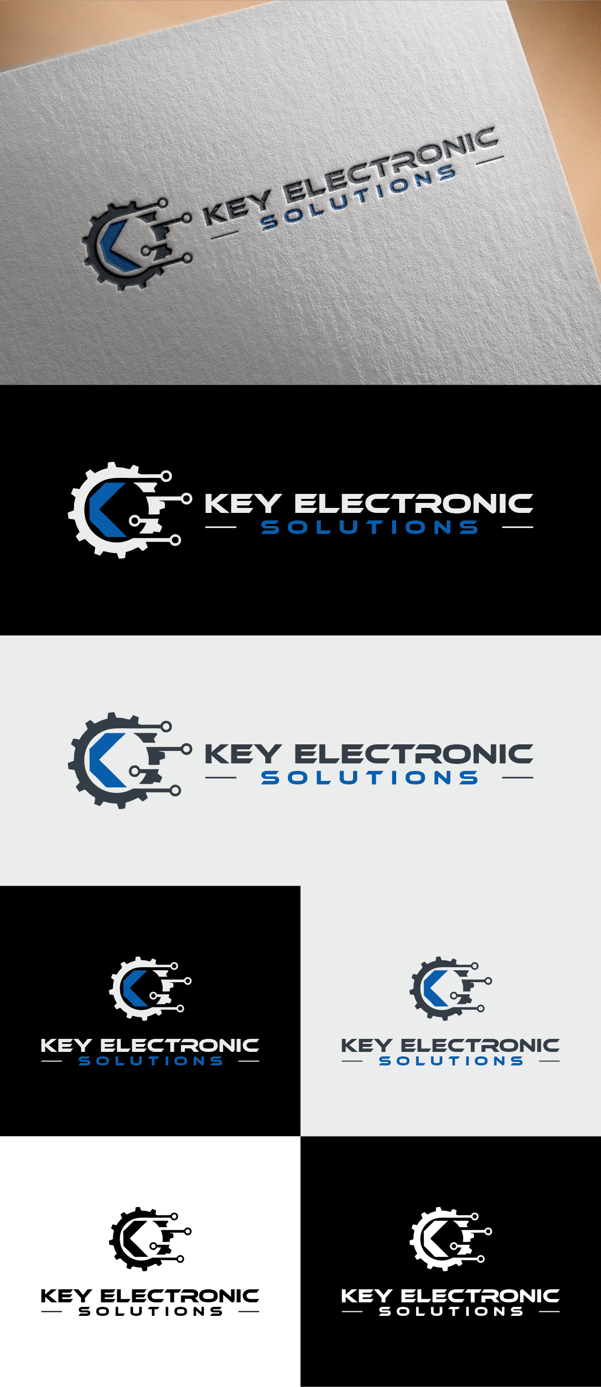 Logo Design by S.S. Mulla for Key Electronic Solutions, LLC | Design #37514574
