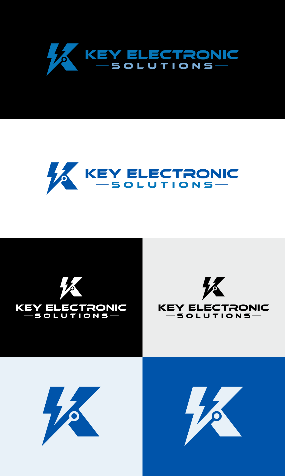 Logo Design by S.S. Mulla for Key Electronic Solutions, LLC | Design #37535151