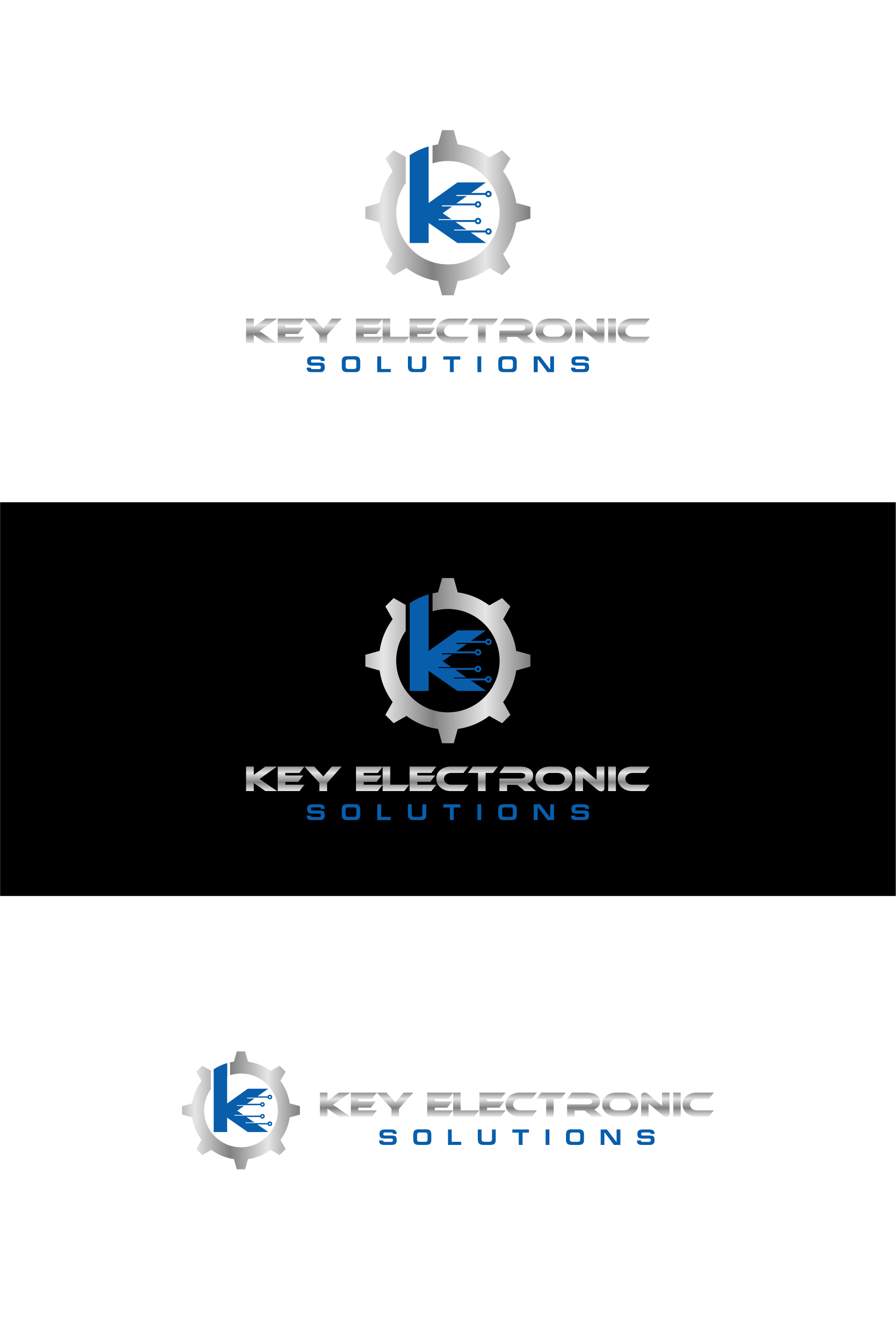 Logo Design by Deziners Zone for Key Electronic Solutions, LLC | Design #37522414