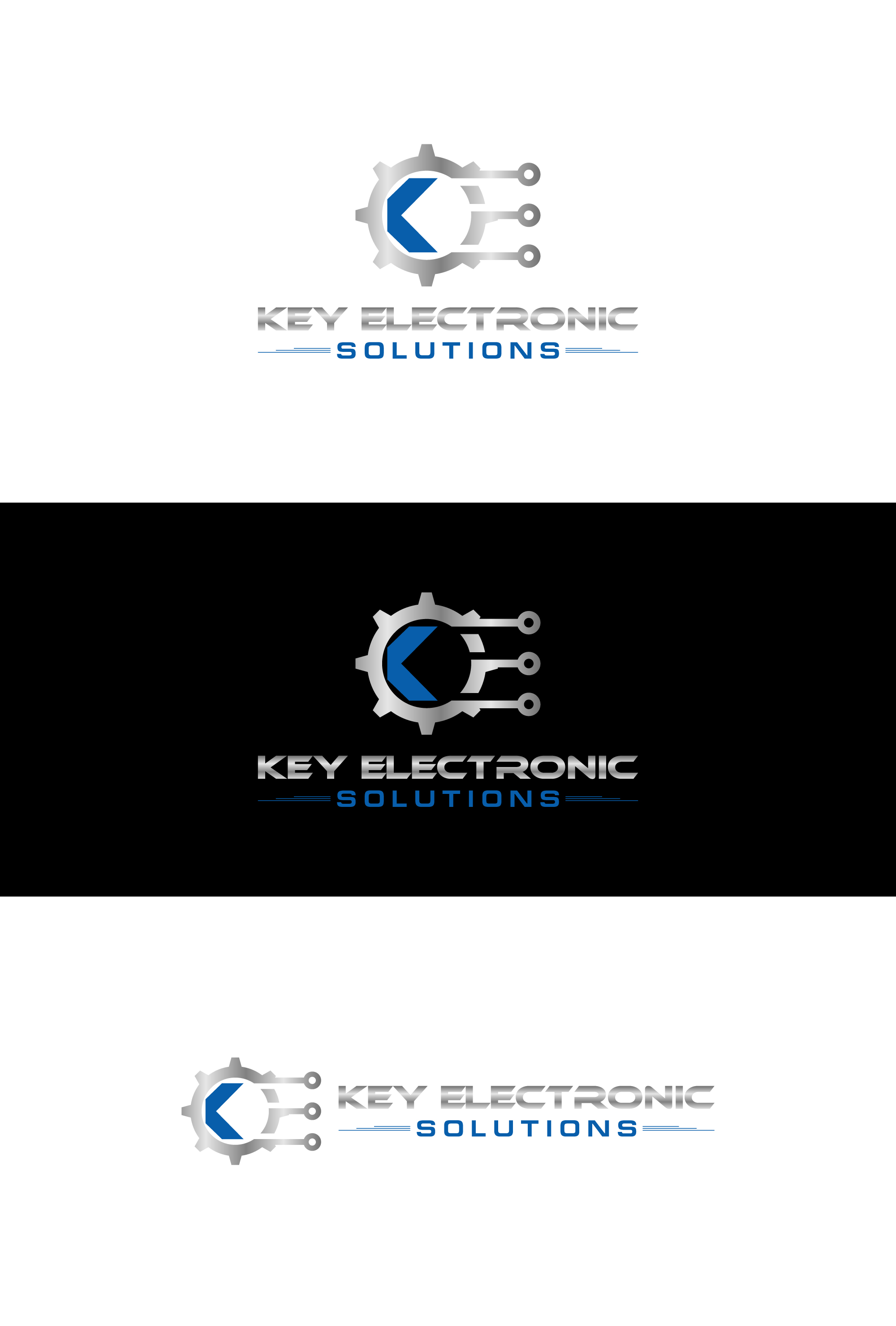 Logo Design by Deziners Zone for Key Electronic Solutions, LLC | Design #37522418