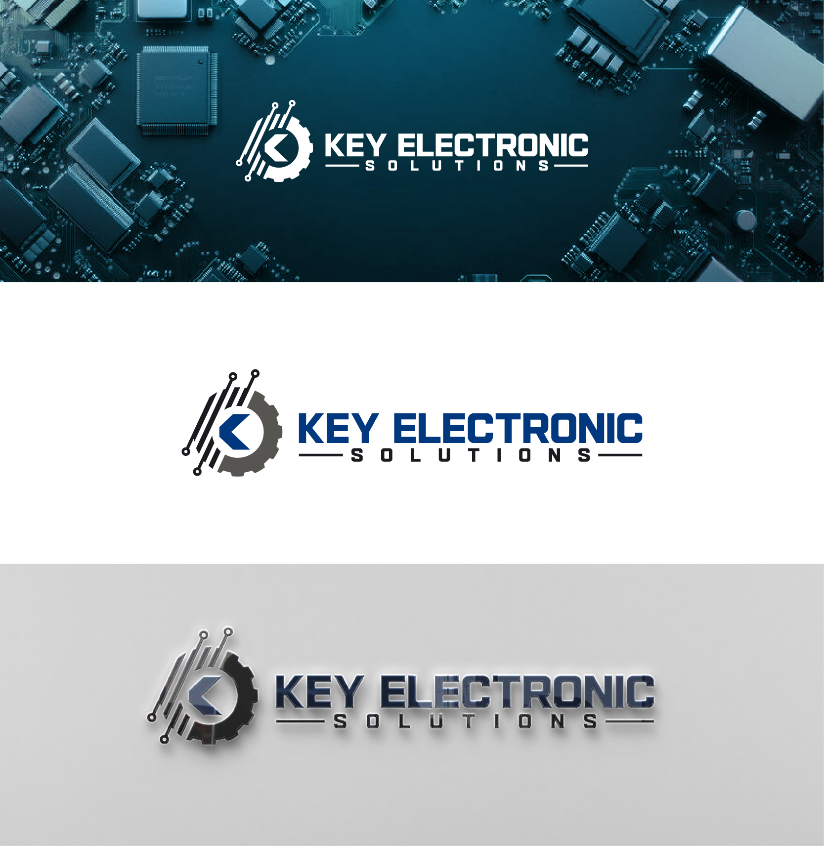 Logo Design by 4tech services for Key Electronic Solutions, LLC | Design #37519833