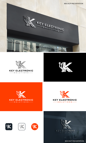 Diseño de Logo por AL-BARAKAH para Key Electronic Solutions, LLC | Diseño: #37514665