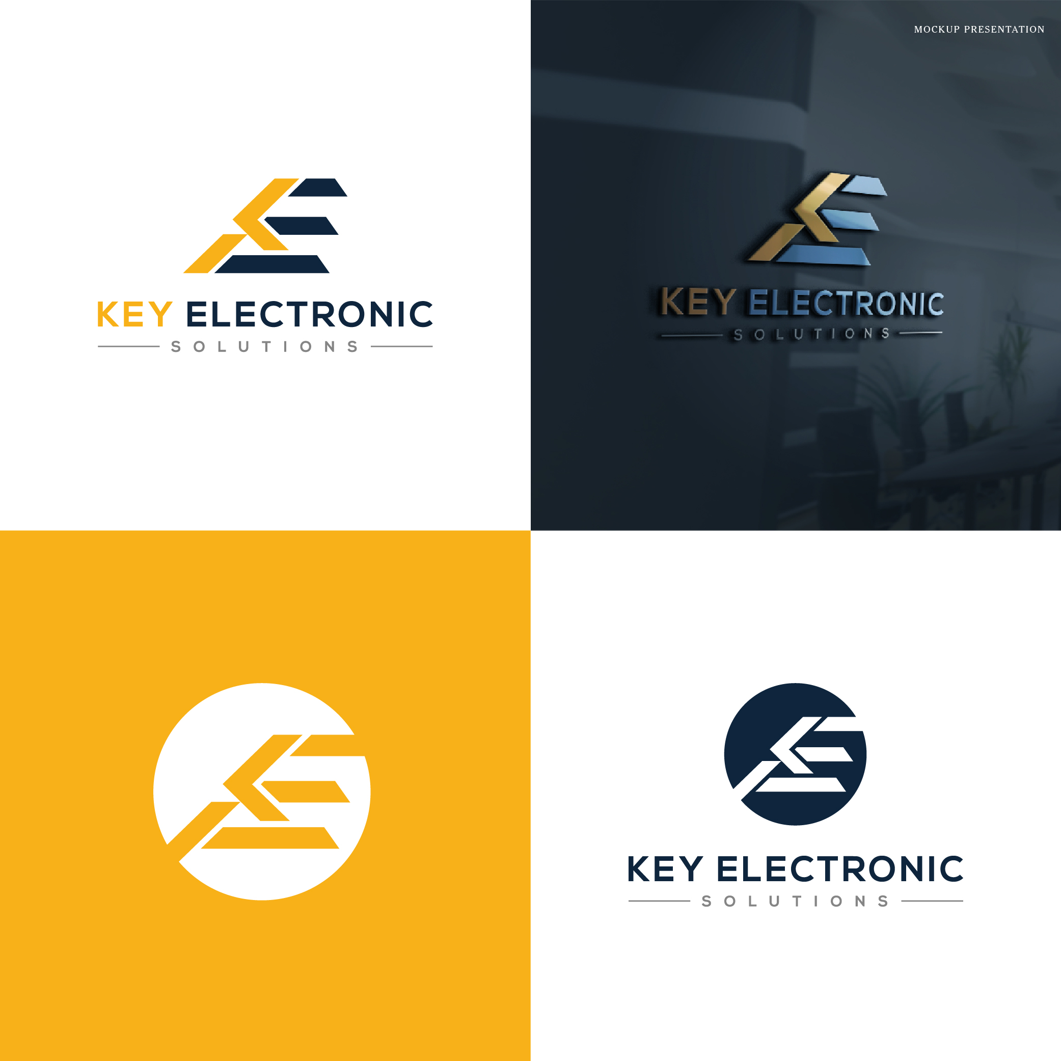 Logo-Design von AL-BARAKAH für Key Electronic Solutions, LLC | Design #37515175