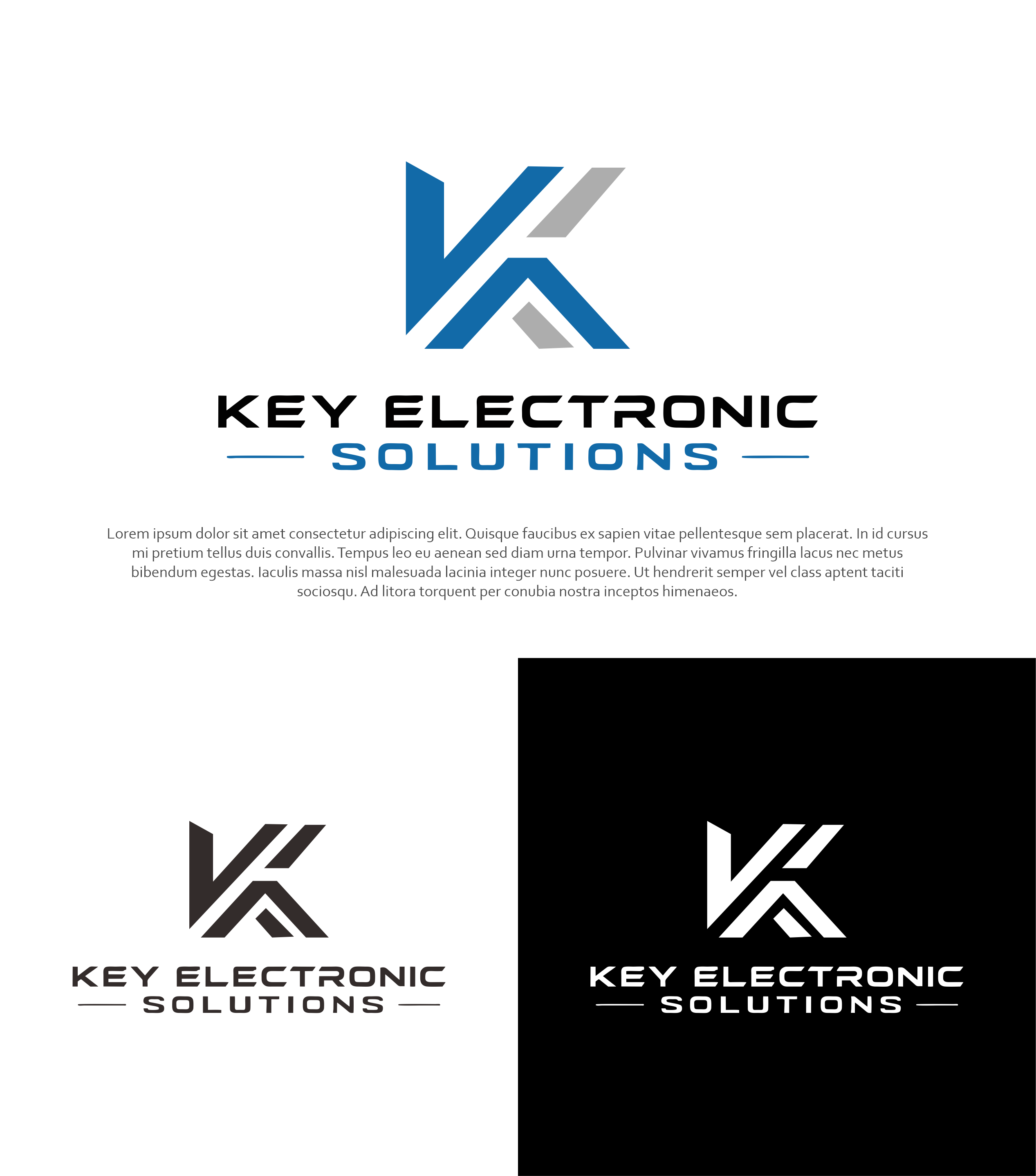 Logo Design by Alanmaulidan for Key Electronic Solutions, LLC | Design #37529672