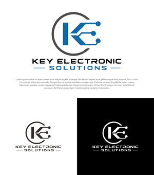 Logo Design by Alanmaulidan for Key Electronic Solutions, LLC | Design: #37529682