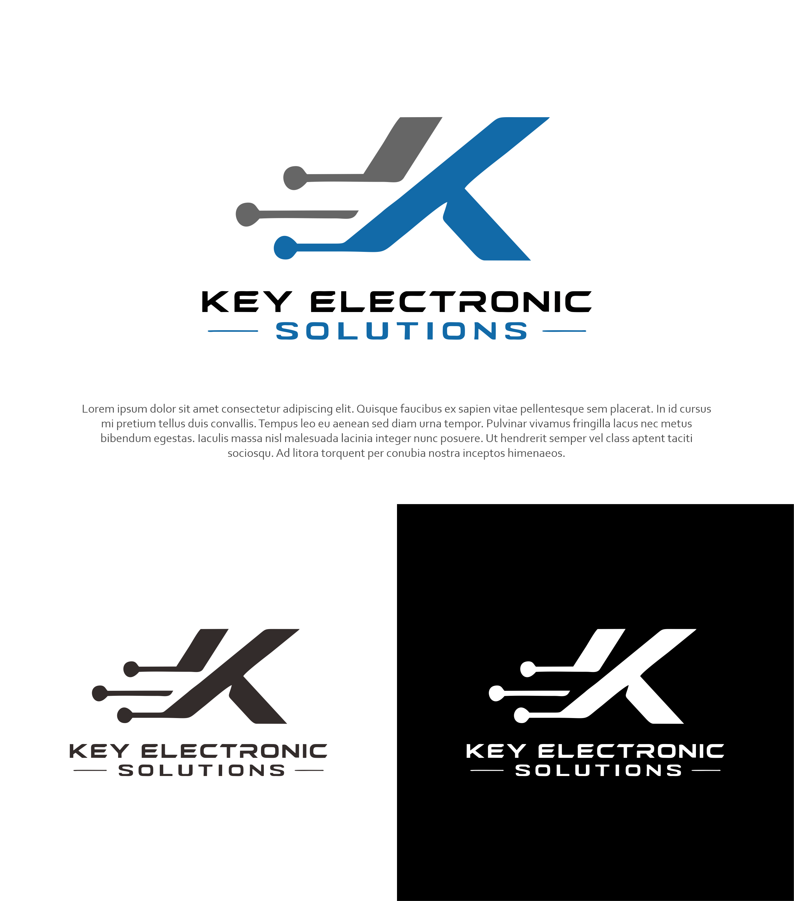 Logo Design by Alanmaulidan for Key Electronic Solutions, LLC | Design #37529683