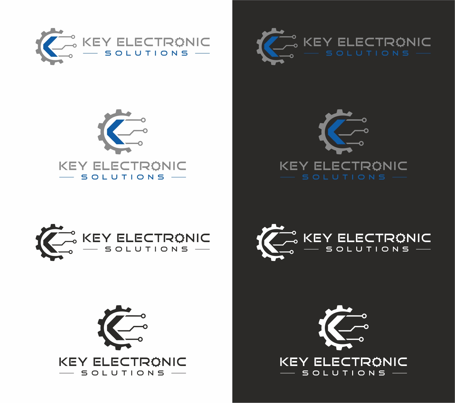 Logo-Design von jssaan für Key Electronic Solutions, LLC | Design #37514754