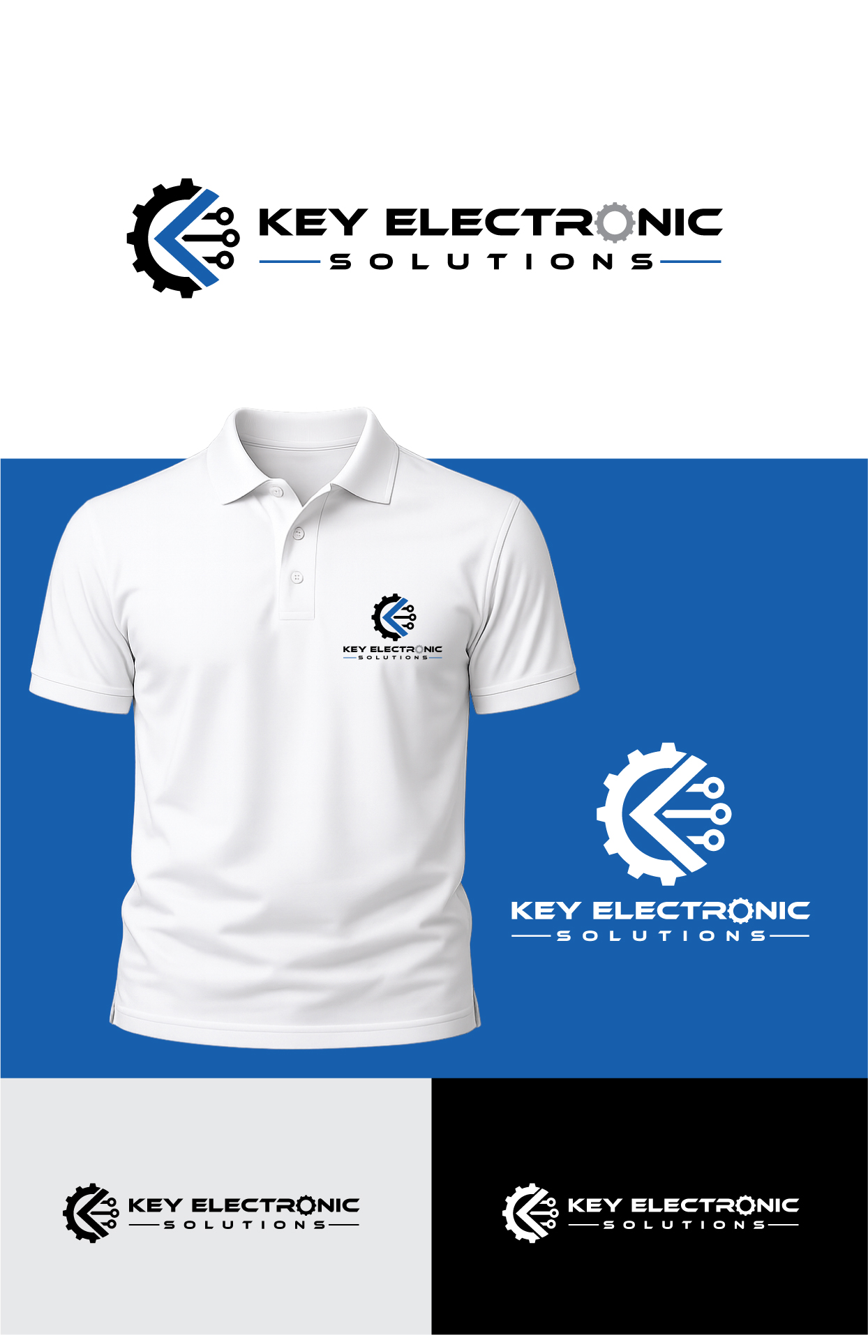 Logo Design by ally designs for Key Electronic Solutions, LLC | Design #37511474