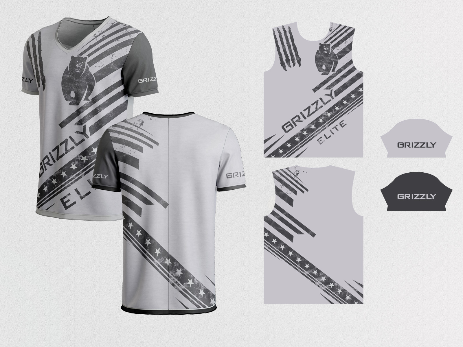 Diseño de Camiseta por HNS Graphic para Grizzly Movers, LLC | Diseño #37514755