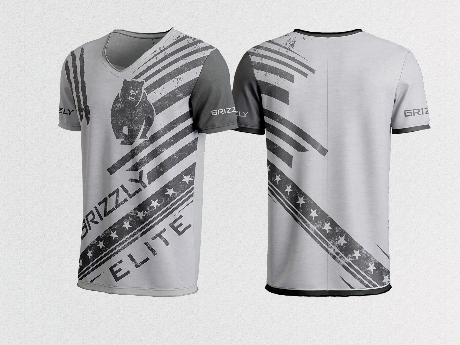 T-shirt Design by HNS Graphic for Grizzly Movers, LLC | Design #37515449