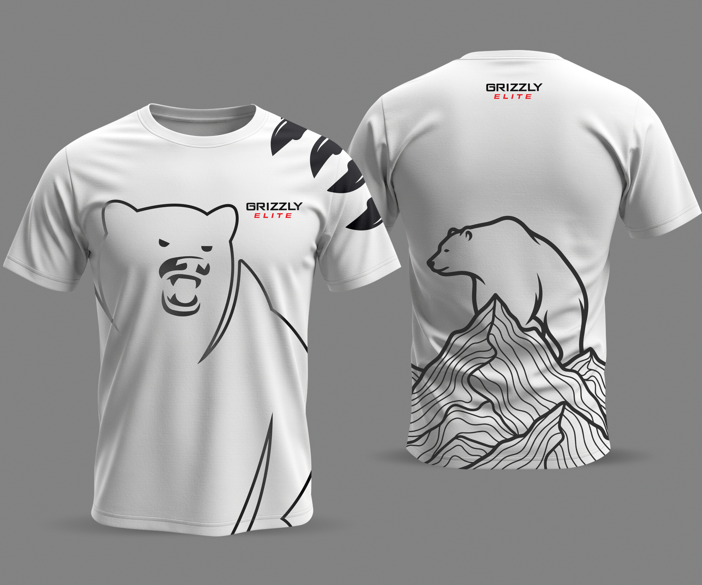 T-shirt Design by Andrés Sebastián for Grizzly Movers, LLC | Design #37535876
