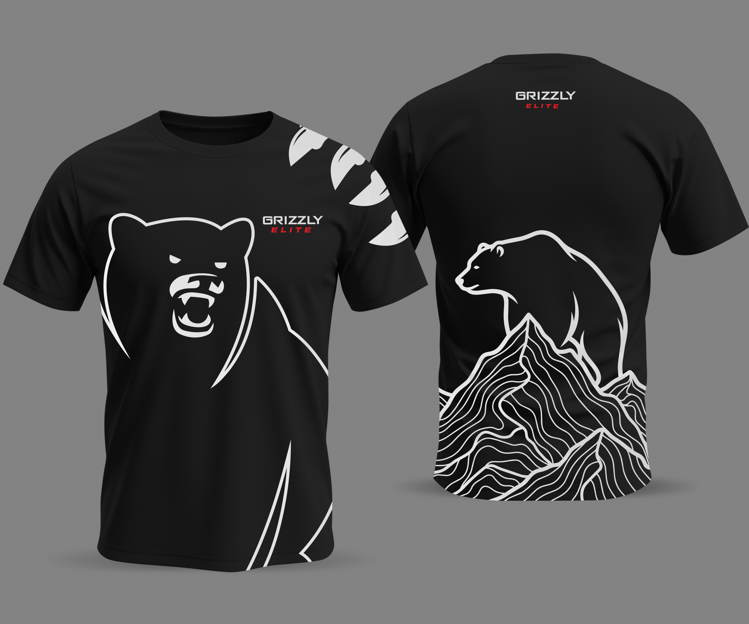 T-shirt Design by Andrés Sebastián for Grizzly Movers, LLC | Design #37535877