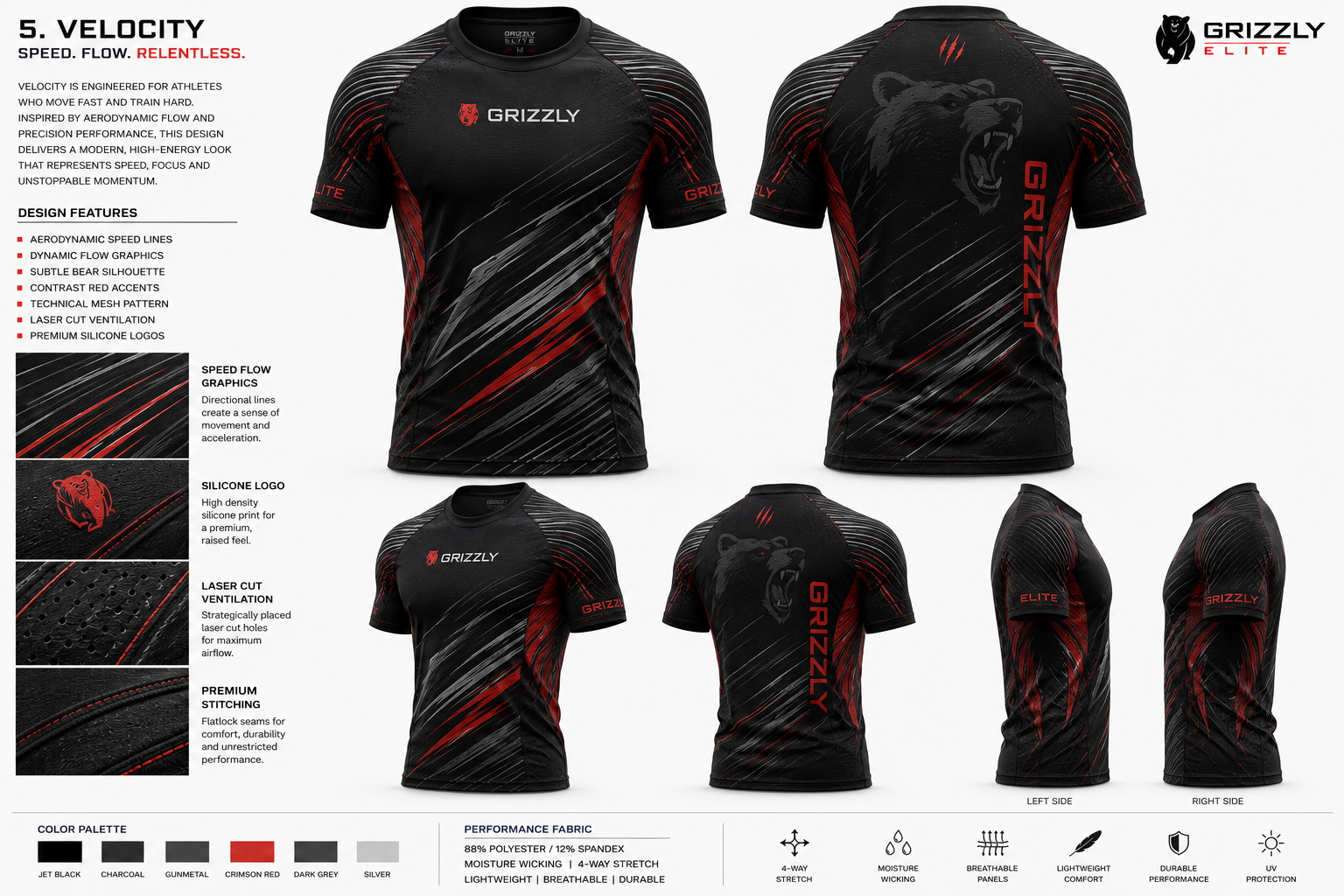 T-shirt Design by Edoers for Grizzly Movers, LLC | Design #37514547