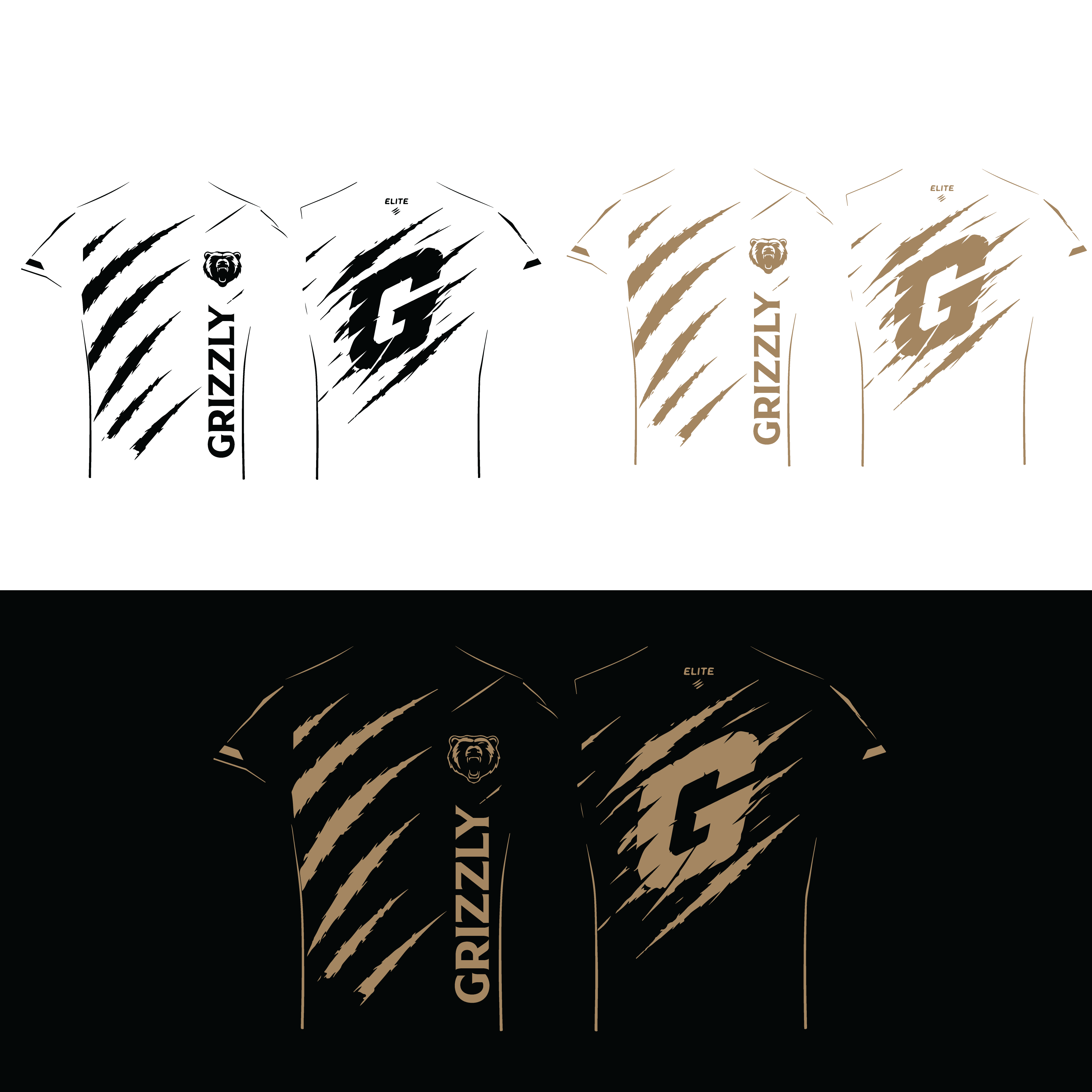 T-shirt Design by Casey Kelechi for Grizzly Movers, LLC | Design #37522625