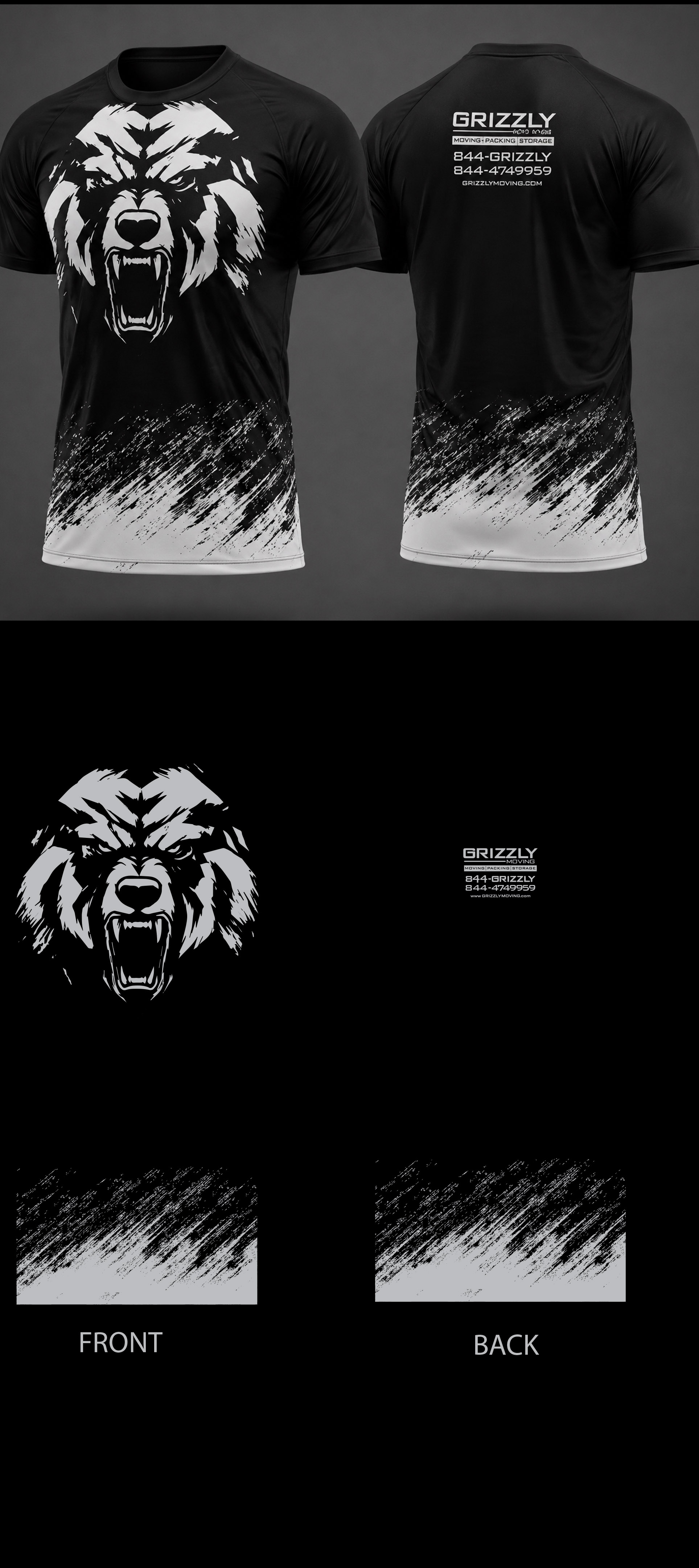 Diseño de Camiseta por @tDesigner  para Grizzly Movers, LLC | Diseño #37514804