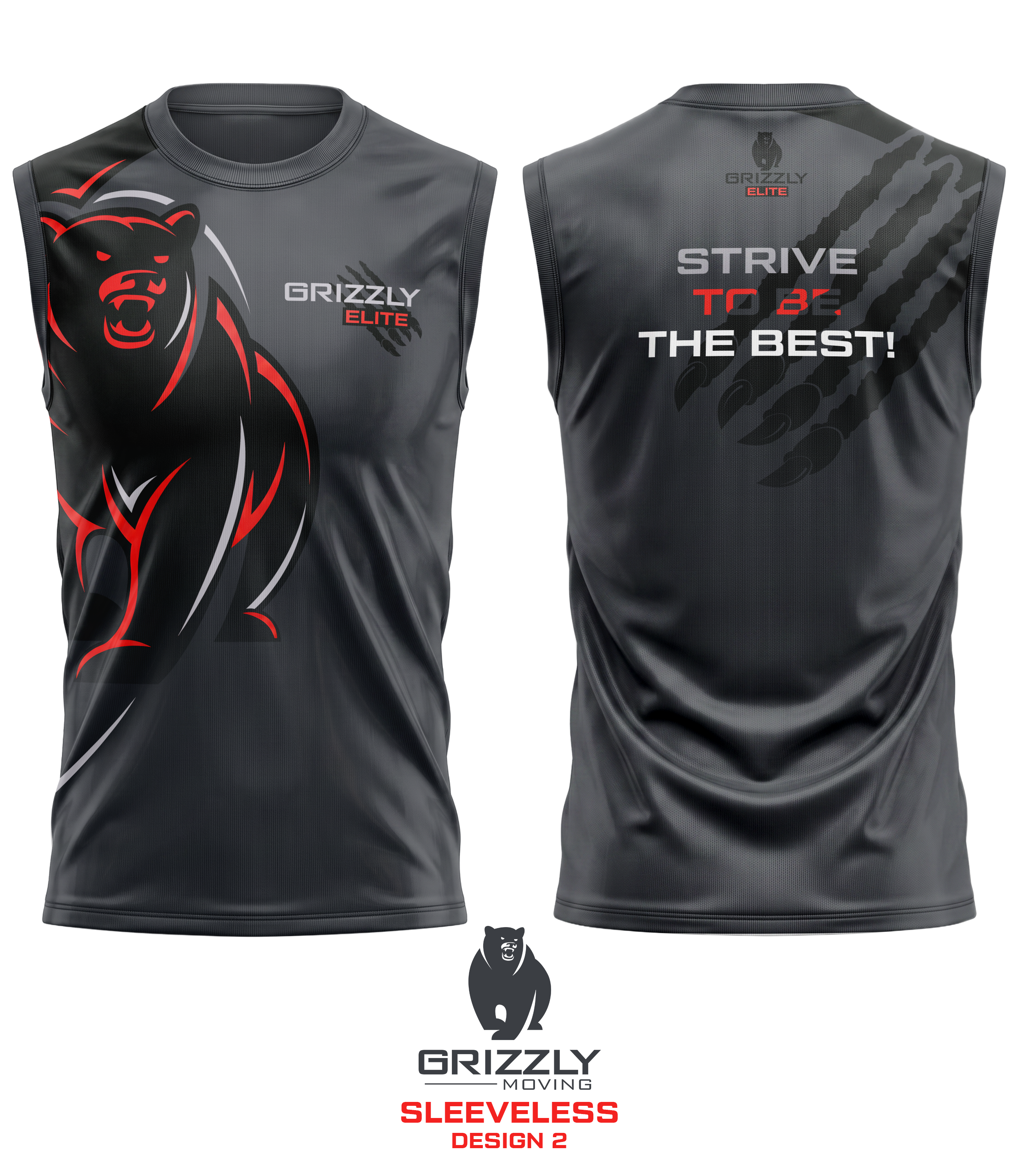 T-shirt Design by Dummy4Design for Grizzly Movers, LLC | Design #37593266