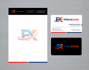 Stationery Design by jk_studio for Projexas Limited | Design: #37514717