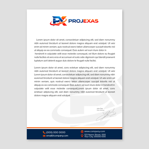 Stationery Design by WellDesign for Projexas Limited | Design: #37516886