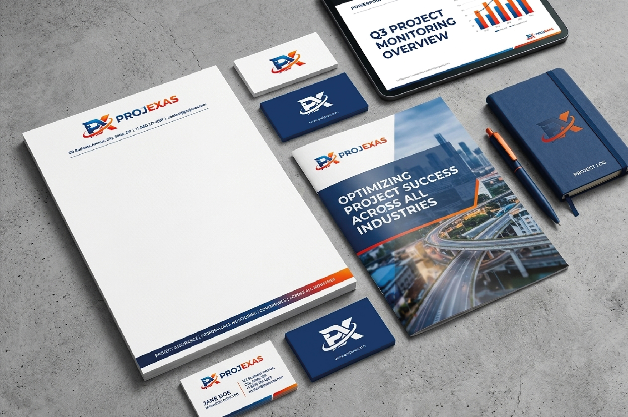 Stationery Design by @fatim_designs for Projexas Limited | Design #37513589
