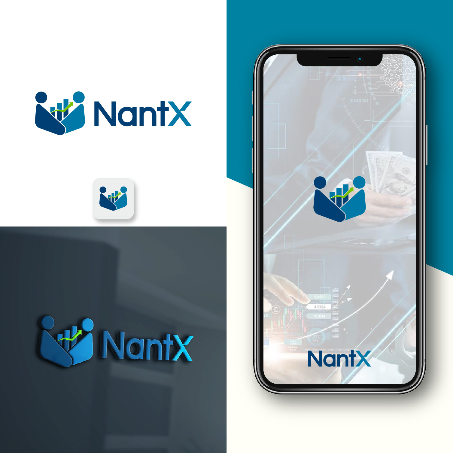 Logo Design by 4tech services for Nant Global Finance | Design #37519577