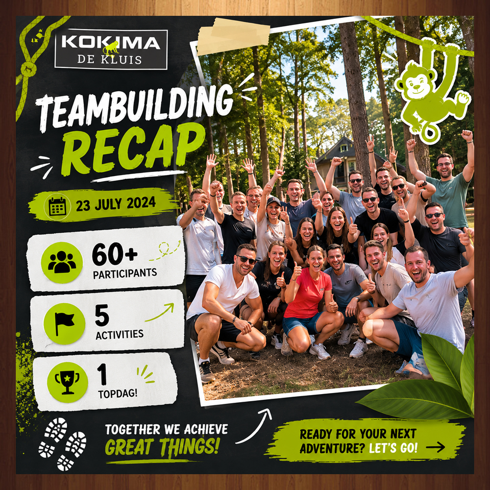 Facebook Design by HarmiDesigning for Kokima corporate events - BE 0863.243.085 | Design #37518008