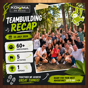 Facebook Design by HarmiDesigning for Kokima corporate events - BE 0863.243.085 | Design: #37518008