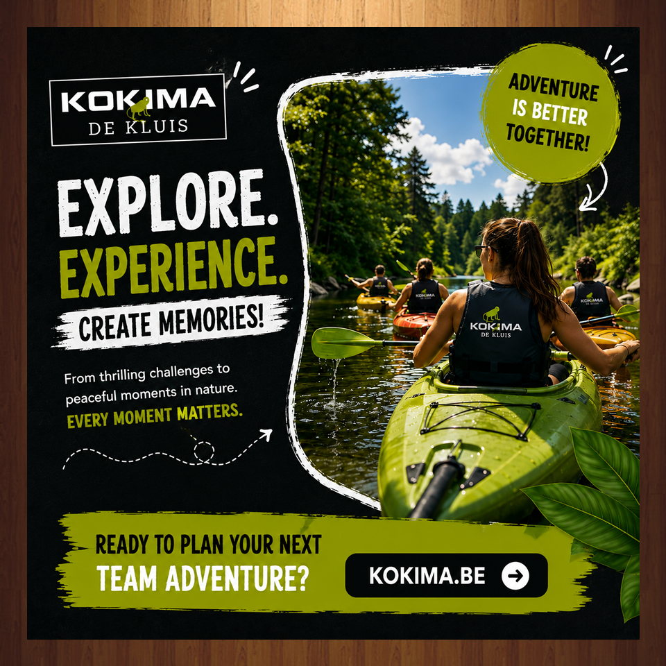 Facebook Design by HarmiDesigning for Kokima corporate events - BE 0863.243.085 | Design #37518077