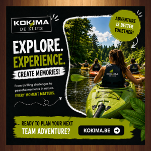 Facebook Design by HarmiDesigning for Kokima corporate events - BE 0863.243.085 | Design: #37518077