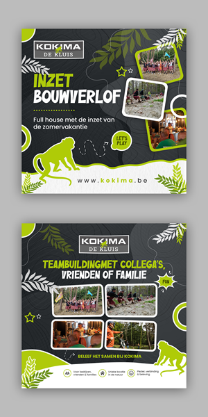 Facebook Design by debdesign for Kokima corporate events - BE 0863.243.085 | Design: #37533738