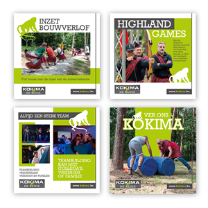 Facebook Design by debdesign for Kokima corporate events - BE 0863.243.085 | Design: #37533741