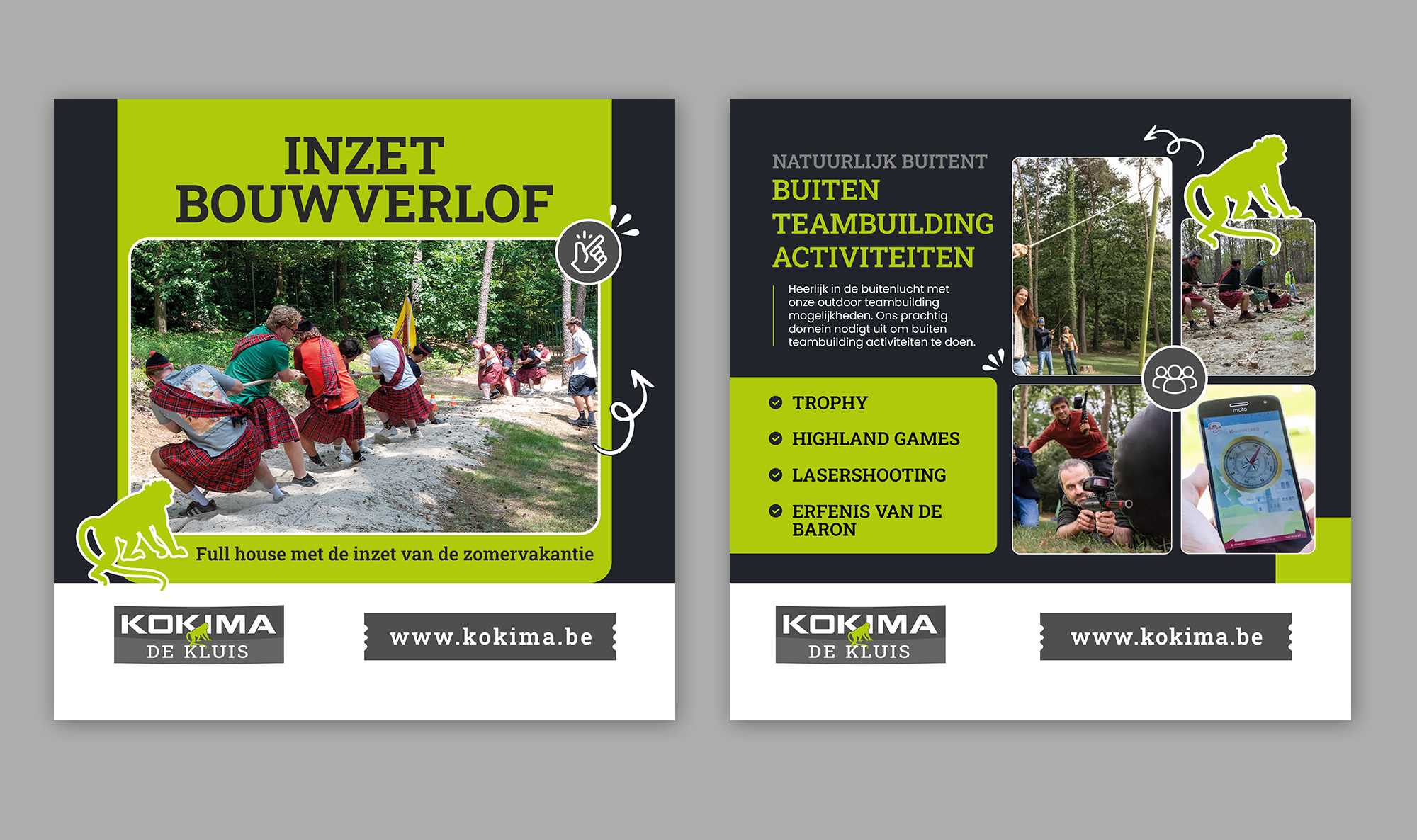 Facebook Design by debdesign for Kokima corporate events - BE 0863.243.085 | Design #37534157