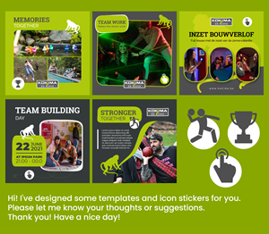 Facebook Design by Jeewz for Kokima corporate events - BE 0863.243.085 | Design #37519834