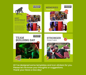 Facebook Design by Jeewz for Kokima corporate events - BE 0863.243.085 | Design: #37522853