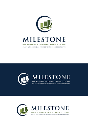 Logo Design by Anton. for Milestone Business Consultants, LLC | Design #37535932