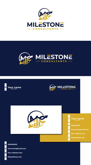 Logo Design by RS_Design for Milestone Business Consultants, LLC | Design: #37517018