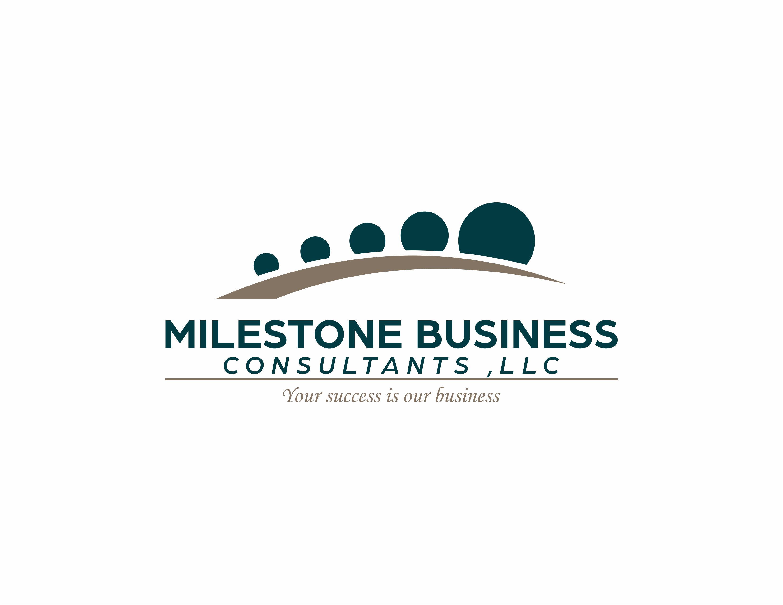 Logo Design by alkaline for Milestone Business Consultants, LLC | Design #37528260