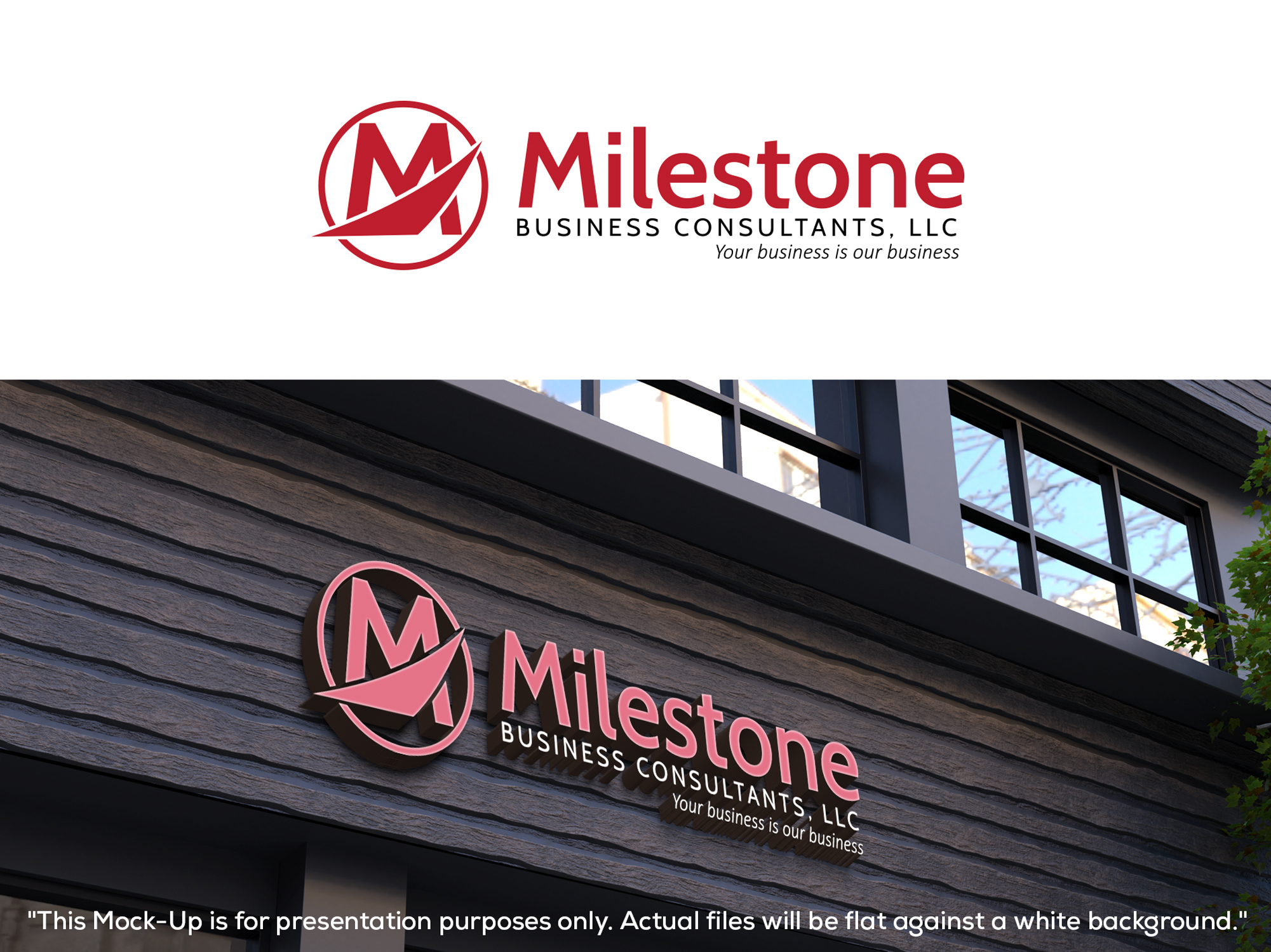 Logo Design by Kavth for Milestone Business Consultants, LLC | Design #37528057