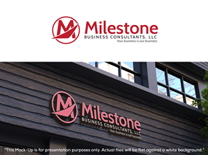 Logo Design by Kavth for Milestone Business Consultants, LLC | Design: #37528057