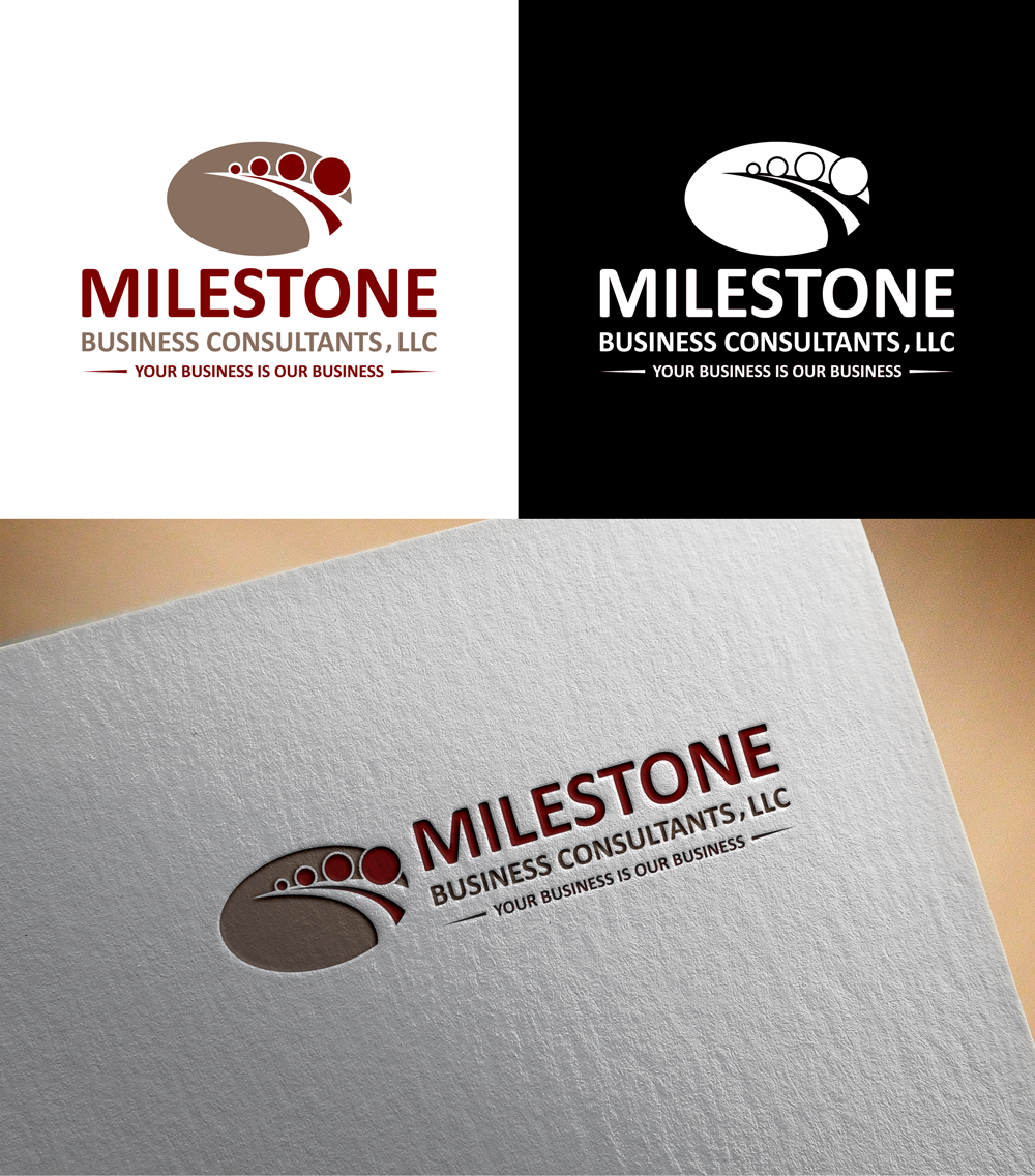 Logo Design by RA-bica for Milestone Business Consultants, LLC | Design #37522135