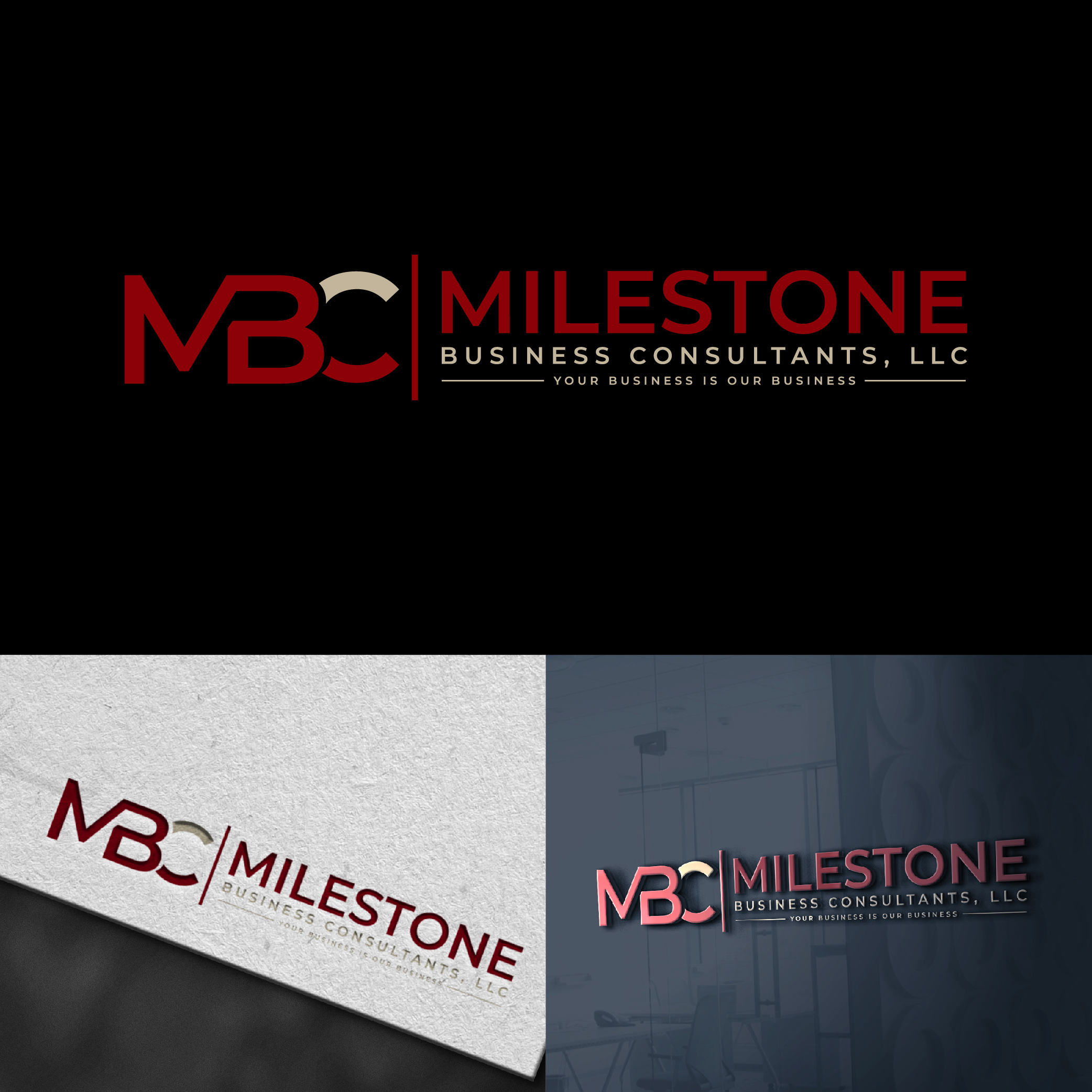 Design de Logo par designer profile pour Milestone Business Consultants, LLC | Design #37519994