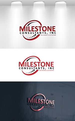 Logo Design by VisionCraft™ for Milestone Business Consultants, LLC | Design: #37516096