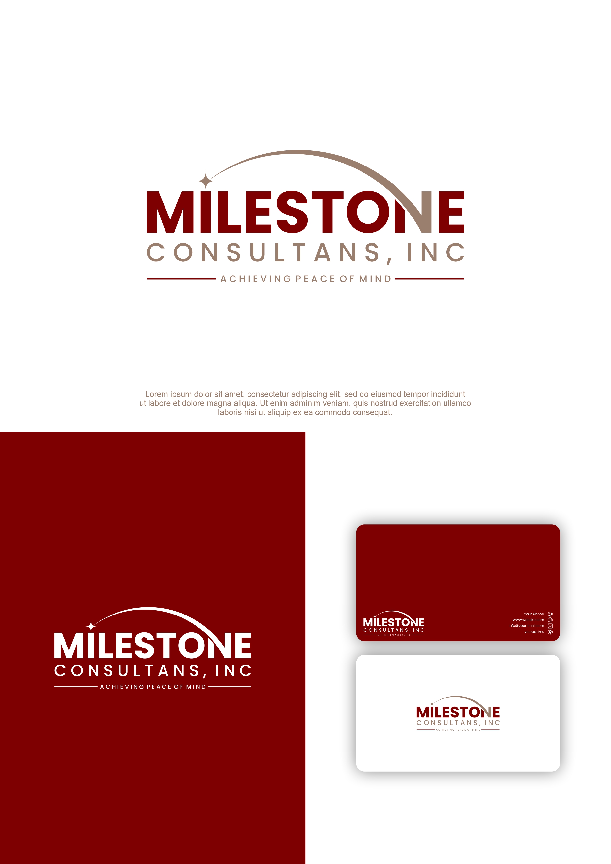 Design de Logo par arumdesign pour Milestone Business Consultants, LLC | Design #37519190