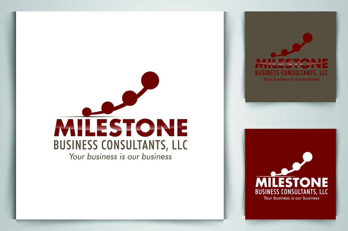 Logo Design by creativemood438 for Milestone Business Consultants, LLC | Design #37521961