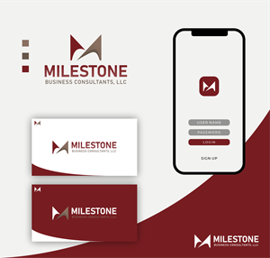Logo Design by ander sky dc for Milestone Business Consultants, LLC | Design: #37534531