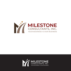Logo Design by Nurlaila0612 for Milestone Business Consultants, LLC | Design: #37520297
